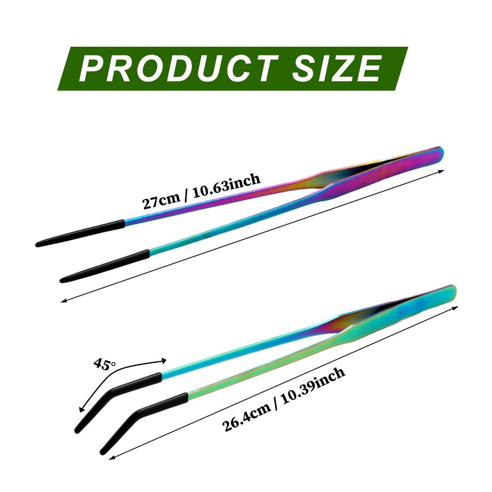 2PCS Penjepit Pakan Reptil dar - Feeding Tong Stainless ulasan dan harga