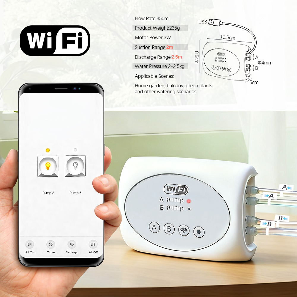 Sistem Irigasi Tetes WIFI Gard - Timer Dual Outlet ulasan dan harga