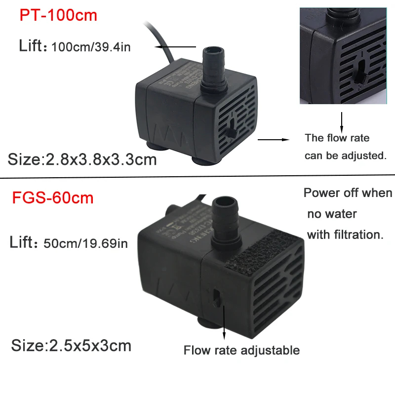 Pompa Air Submersible Akuarium - Aquael Filter Fzn ulasan dan harga